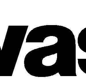 Naklejka Kawa średnia 17,5cm czarna